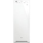 加湿空気清浄機 ホワイト ストリーマ スリムタワー型 22畳まで 花粉対策 静音 お手入れ簡単 強力吸引 壁際設置 ハウスダスト PM2.5 脱臭 加湿器 MCK505A-W