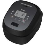 ショッピング東芝 東芝 炎匠炊き 5.5合 真空IHジャー炊飯器 保温白米40時間 グランブラック RC-10RWA-K