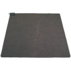 千住 テクノス 2畳用 ホットカーペット 本体 176×176cm ダークグレー 折りたたみ収納 タイマー付き ダニ対策 節電 TWA-2002B