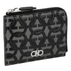 ショッピングフェラガモ Ferragamo(フェラガモ) メンズ カードケース EMATITITE/NER 661081-EMATITITE/NER