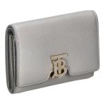 ショッピングバリ BURBERRY(バ-バリ-) レディース 三つ折り財布 グレー 8070433