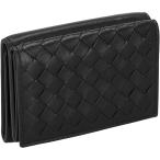 BOTTEGA VENETA(ボッテガ・ヴェネタ) メンズ BLA/BL/NEW LIG GR-BR 三つ折り財布 515385-V3UN21295