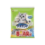 ユニチャーム オシッコのあとに香りで消臭する砂 ナチュラルソープ 5L×4袋
