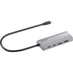  Buffalo USB Type-Cdo King стойка PD HDMI серебряный LUD-U3-CGHDSV