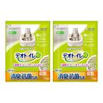 1週間消臭・抗菌デオトイレ 取り替え品 飛び散らない消臭・抗菌サンド 4L×2袋