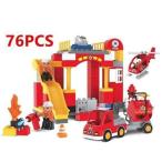 ブロック おもちゃ 消防署 消防車 消防士 LEGO レゴ 互換 知育玩具 クリスマスプレゼント 子供シリーズ おもちゃ ベビー 赤ちゃん 子供会 安全 知育玩具 想像力