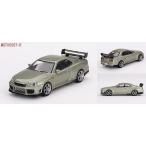 MINI GT 1/64 Nissan スカイライン GT-R R34 トミーカイラ R-z ミレニアムジェイド(右ハンドル)