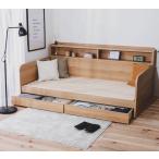 木製ソファベッドすのこシングルデイベッド新発想の収納大容量ソファベッド日本製