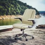 オフィスチェア ワークチェア 事務椅子 学習チェア エグゼクティブチェア ディレクターズチェア 役員椅子 合皮レザー仕様