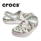 ショッピングcrocband クロックス サンダル レディース crocband graphic 3.0 clog クロックバンド グラフィック 3.0 クロッグ 205330-97A crocs bb