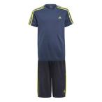 アディダス Tシャツ 上下セット ジュニア デザインド トゥ ムーブ 半袖Tシャツ＆ショーツセット 29256-GN1491 adidas