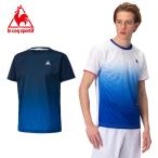 ルコック le coq sportif テニスウェア Tシャツ 半袖 メンズ 半袖ゲームシャツ QTMQJA05 【メール便可】 rkt