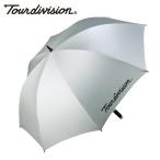 ツアーディビジョン Tour division ゴルフ 傘 メンズ 晴雨兼用銀パラソル TD220510E01