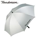 ツアーディビジョン Tour division ゴルフ 傘 メンズ 晴雨兼用銀パラソル TD220510E03