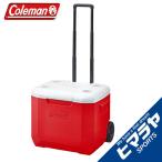 ☆コールマン クーラーボックス 56L キャスター付 ホイールクーラー 60QTレッド ホワイト 2000027864 Coleman