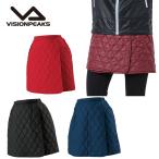 ビジョンピークス VISIONPEAKS アウトドア スカート レディース キルトラップスカート VP171118G02