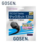 ゴーセン ソフトテニスガット テックガット5300 SS603-BK GOSEN