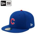 ニューエラ キャップ 帽子 メンズ レディース 59FIFTY MLB オンフィールド シカゴ・カブス ゲーム 11449388 NEW ERA