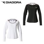 ディアドラ テニスウェア Tシャツ 長袖 レディース ロングスリーブトップ DTP9591 DIADORA