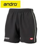 アンドロ 卓球ウェア パンツ メンズ レディース ビーエス ショーツ BS SHORTS 315702 andro