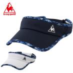 ルコック サンバイザー レディース テニスサンバイザー QTCPJC04 le coq sportif