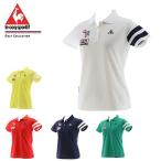 ルコック le coq sportif ゴルフウェア ポロシャツ 半袖 レディース LTOP鹿の子マーキング半袖シャツ QGWPJA00