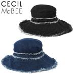 セシルマクビー CECIL McBEE  サーフハット  レディース つば広デニムハット 220-127