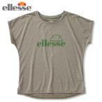 エレッセ ellesse テニスウェア Tシャツ 半袖 レディース ショートスリーブ メランジT EW00313-KH