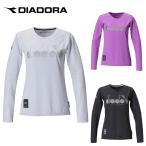 ディアドラ DIADORA テニスウェア バドミントンウェア Tシャツ 長袖 レディース ACV ロングスリーブトップ DTP0594