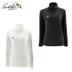 アーノルドパーマー arnold palmer ゴルフウェア 長袖シャツ レディース BKハイネック長袖シャツ AP220402J04