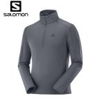 サロモン 長袖シャツ メンズ アウトラック ハーフジップ ミッド LC1370000 salomon