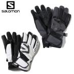 スノーグローブ 5本指 スキー スノーボード グローブ ジュニア 子供 130〜160cm ビッグロゴグローブ 雪遊び 防寒 手袋 salomon サロモン
