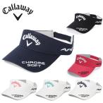 キャロウェイ ゴルフ サンバイザー レディース コットンツイルツアーバイザー 241-1991808 Callaway