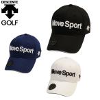 デサントゴルフ ブルー DESCENTE GOLF BLUE ゴルフ キャップ メンズ MoveSportsロゴキャップ DGBRJC07