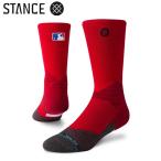 スタンス ソックス STANCE SOCKS 野球 ソックス メンズ ダイヤモンド プロ クルー DIAMOND PRO CREW M559C16DIA#RED