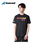 バボラ Babolat  テニスウェア バドミントンウェア Tシャツ 半袖 メンズ 限定 ピュアアエロ BUP1517C
