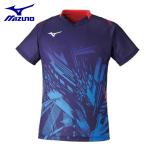 ミズノ テニスウェア バドミントンウェア Tシャツ 半袖 メンズ ゲームシャツ 72MA050120 MIZUNO