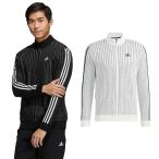 アディダス ゴルフウェア セーター メンズ スリーストライプス 防風ライニングフルジップセーター BO134 adidas