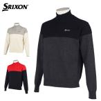 スリクソン SRIXON ゴルフウェア セーター メンズ カラーブロックプロモデルジップセーター RGMSJL06
