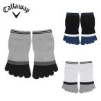 キャロウェイ ゴルフ ソックス メンズ 5本指ソックス C21293102 Callaway