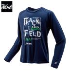 ニシ NISHI 陸上 ウェア 長袖Tシャツ メンズ レディース アスリートプライドロングスリーブシャツ N62-925-05