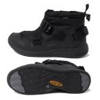キーン スノーブーツ メンズ フッドゼラ ウォータープルーフ 防水ウインターブーツ 1025476 BK/BK ショートブーツ 滑らない