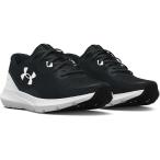 アンダーアーマー スニーカー キッズ ジュニア 紐靴 UA BGS Surge 3 ブラック 黒色 3024989-001 22.5〜24.5cm UNDER ARMOUR 小学生