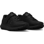 アンダーアーマー スニーカー キッズ ジュニア ベルクロ UAサージ3 AC 黒色 3024990-002 19.0〜22.0cm UNDER ARMOUR 小学生