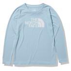 ザ・ノース・フェイス ランニングウェア Tシャツ 長袖 レディース ロングスリーブGTDロゴクルー NTW12277 BE THE NORTH FACE ノースフェイス