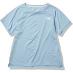 ザ・ノース・フェイス ランニングウェア Tシャツ 半袖 レディース ショートスリーブハイブリッドベントクルー NTW32285 BE 【国内正規品】  ノースフェイス
