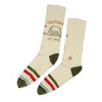 スタンス ソックス STANCE SOCKS ソックス メンズ CALIFORNIA REPUBLIC2 A556D21CAL OFF WH