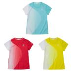ルコックスポルティフ le coq sportif テニスウェア ゲームシャツ レディース YEARTOP GRADATION H/S QTWUJA04
