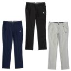 ルコックスポルティフ ゴルフパンツ メンズ 起毛テーパードパンツ QGMUJD03 秋冬 ロングパンツ 防寒 le coq sportif