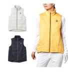  Munsingwear Munsingwear Golf одежда лучший женский HEAT NAVI средний хлопчатник стеганый лучший MGWUJK50CH [2022 год осень-зима модель ]